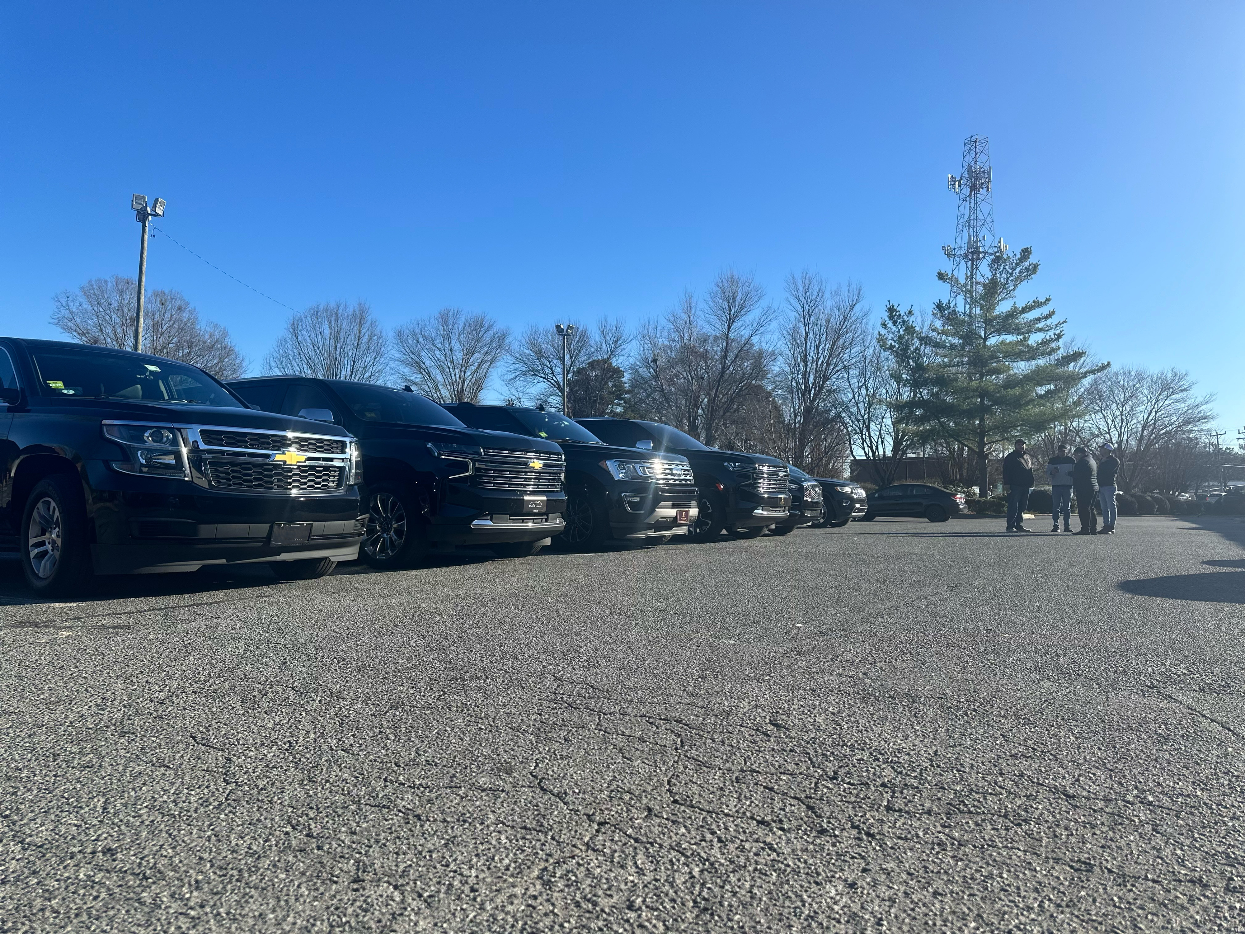 Lacouture Lux Services Mercedes Sprinter used for group transport in Kannapolis, North Carolina